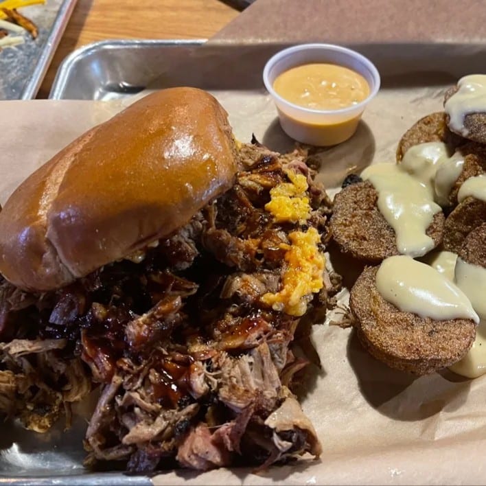 Smoked Pulled Pork.