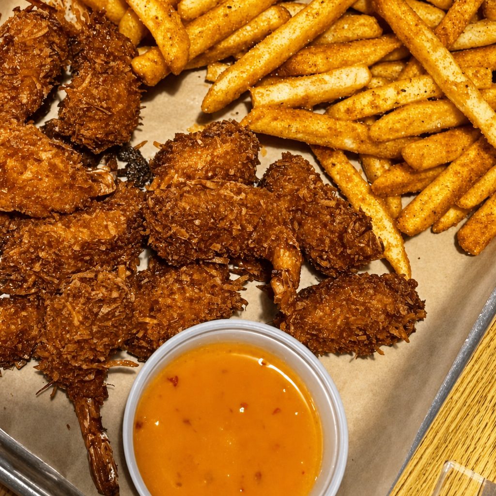 Jumbo Coconut Shrimp.