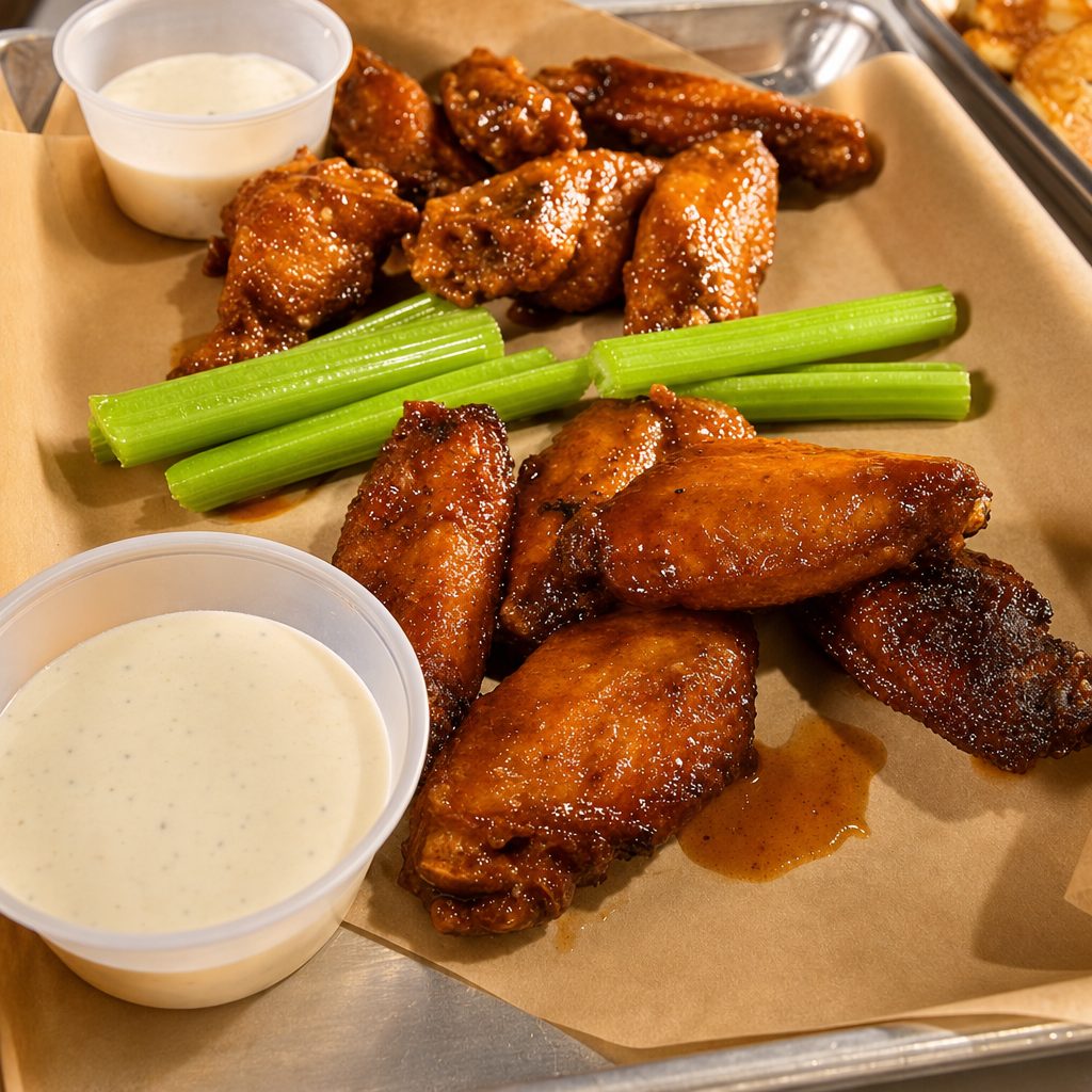 Smoked Chicken Wings.