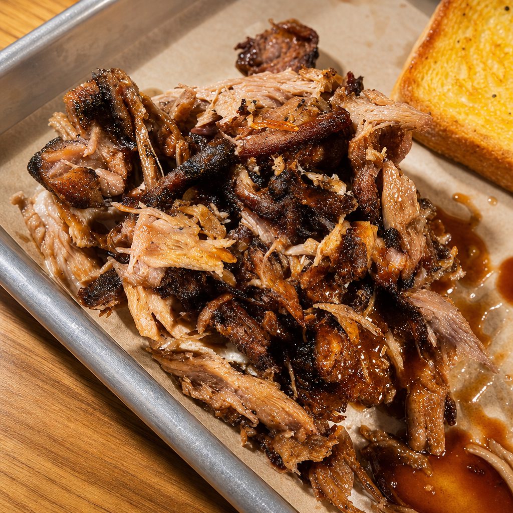 Pulled Pork Plate.