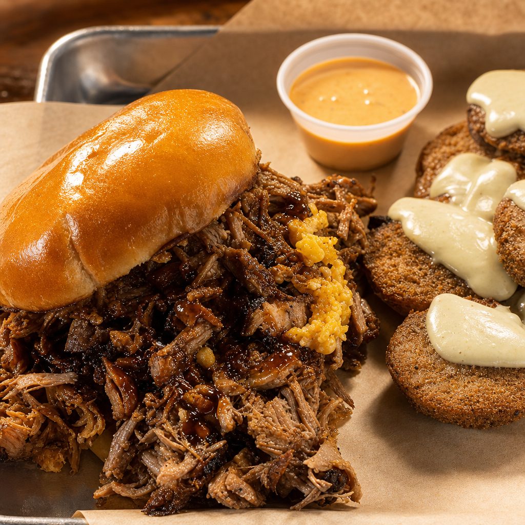 Smoked Pulled Pork.